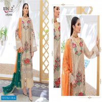 RINAZ IMROZIA VOL 4 GEORGETTE PAKISTANI FANCY SUITS