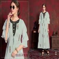 NIRAVANA  MUSLIN DESIGNER FANCY TOP WITH KURTIS