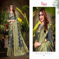 PATANG SHARADDHA DESIGNER BANRASI SILK SAREE