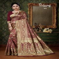PATANG PARINEETI SILK BANARASI  DESIGNER SAREE