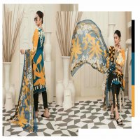 Amna Sohail Avyanna Wholesale Chiffon Digital Printed Dupatta Catalogs