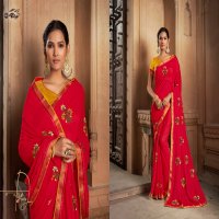 PALAV SHANKHAM VOL 18 D NO 6853 CHIFFON DESIGNER FANCY SAREES