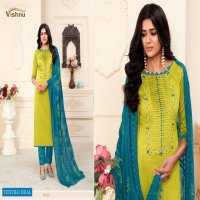 Vishnu Noureen Vol-9 Wholesale Embroidered Dress Material