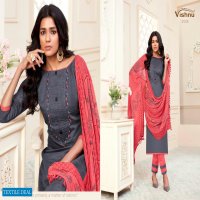 Vishnu Noureen Vol-9 Wholesale Embroidered Dress Material