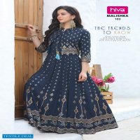 Hiva Malishka Wholesale Designer Anarkali Kurtis