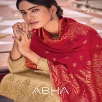 Varsha Abha Wholesale Tussar Silk With Embroidery Salwar Kameez