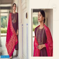 Varsha Kalpi Wholesale Tussar Silk With Embroidery Salwar Kameez