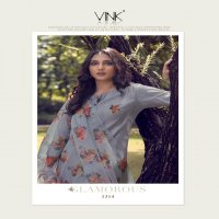 VINK PRESENTS OCCASIONS  VOL 2 DESIGNER CLASSY KURTI WITH DUPATTA AND PANTS