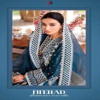 ITTEHAD BY DEEPSY COTTON EMBROIDERY DESIGNER FANCY SUITS