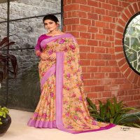 KRITIKA COTTON BY LIFESTYLE LINEN SILK ETHNIC TRADITIONAL WEAR SAREES