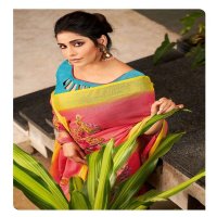 KRITIKA COTTON BY LIFESTYLE LINEN SILK ETHNIC TRADITIONAL WEAR SAREES