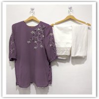 SAFA FASHION S F 976 LAXURY STYLISH TOP WITH CIGARETTE PANTS