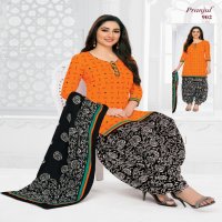 PRANJUL PRIYANKA VOL 9 COTTON PRINTED DESIGNER CASUAL  DRESS MATERIAL