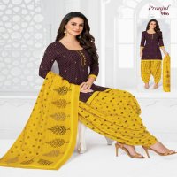 PRANJUL PRIYANKA VOL 9 COTTON PRINTED DESIGNER CASUAL  DRESS MATERIAL