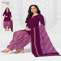 PRANJUL PRIYANKA VOL 9 COTTON PRINTED DESIGNER CASUAL  DRESS MATERIAL