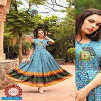 Aradhna Level Vol-5 Wholesale Long Anarkali Kurtis Catalogs