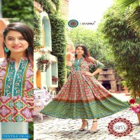 Aradhna Level Vol-5 Wholesale Long Anarkali Kurtis Catalogs