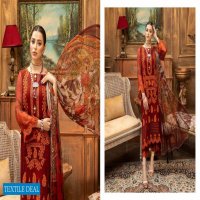 Charizma Vasl Embroidered chiffon collection with printed and embroidered chiffon dupatta