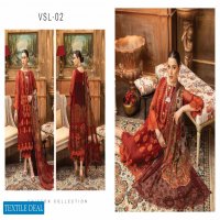 Charizma Vasl Embroidered chiffon collection with printed and embroidered chiffon dupatta