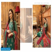 Charizma Vasl Embroidered chiffon collection with printed and embroidered chiffon dupatta