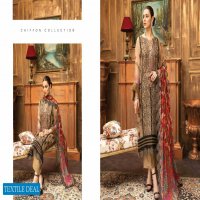 Charizma Vasl Embroidered chiffon collection with printed and embroidered chiffon dupatta