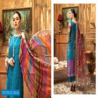 Charizma Vasl Embroidered chiffon collection with printed and embroidered chiffon dupatta