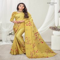 BELA EMRALD CLASSY DESIGNER CASUAL WEAR SAREES