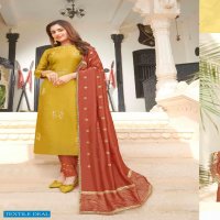 GHUNGHAT BY ANJU FAB PURE VISCOSE READYMADE SUITS WHOLESALER