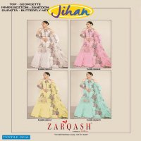JIHAN BY ZARQASH GEORGETTE EXCLUSIVE FANCY SUITS