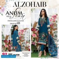ALzohaib Anum Vol-6 Premium Lawn Collection