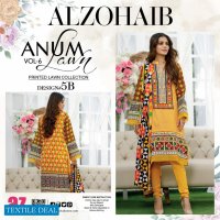 ALzohaib Anum Vol-6 Premium Lawn Collection