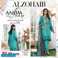 ALzohaib Anum Vol-6 Premium Lawn Collection