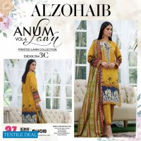 ALzohaib Anum Vol-6 Premium Lawn Collection