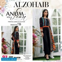 ALzohaib Anum Vol-6 Premium Lawn Collection