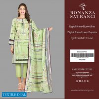 Bonanza Satrangi SS'21 Unstitched Lawn Dupatta Edition Volume-5