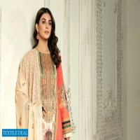 Zebaish Hania Digital Printed Lawn With Embroidered Chiffon Dupatta Catalog