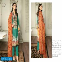 Zebaish Hania Digital Printed Lawn With Embroidered Chiffon Dupatta Catalog