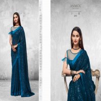 ANMOL INNARA D NO 2101 BLOOMING GEORGET DESIGNER PARTY WEAR SAREE