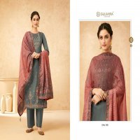 MUSKAN BY GULKAYRA JAM SILK EMBROIDERY DESIGNER SUITS