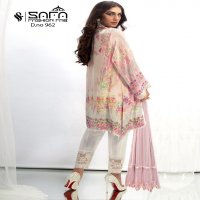 SAFA FASHION SF 962 HEAVY MASLIN  DESIGNER TOP WITH CIGARETTE PANTS