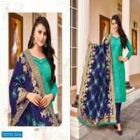 Shagun Dulhan Vol-2 Wholesale Shopping Banarasi Jacquard Dress Material