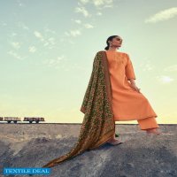 Varsha Ikat Wholesale Shopping Tussar Self Woven With Embroidery Salwar Kameez