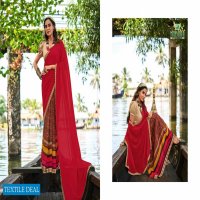 Sanskar Saachi Wholesale Georgette With Fancy Border Sarees