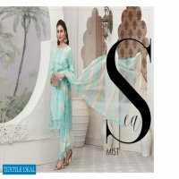 Tawakkal In Vouge Luxury Embroidery Lawn Semi Stitch Collection