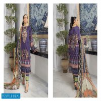 Rang Pasand Vol-2 Wholesale Luxury Digital Printed Embroidered Neck And Bamber Chiffon Dress