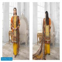 Rang Pasand Vol-2 Wholesale Luxury Digital Printed Embroidered Neck And Bamber Chiffon Dress