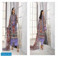 Rang Pasand Vol-2 Wholesale Luxury Digital Printed Embroidered Neck And Bamber Chiffon Dress