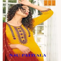 Tunic House N4U Patiyala Wholesale Readymade Patiyala Dress