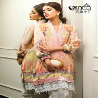 SAFA SF 916 MUSLIN DIGITAL PRINTED DESIGNER LUXURY KURTI WITH PANTS