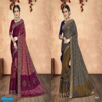 Indian Lady Mango Barfi Wholesale Imported Fabrics Sarees